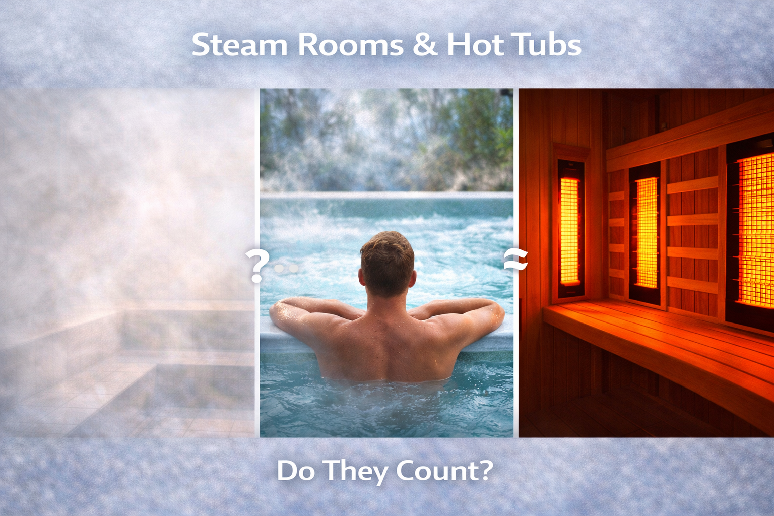 Steam Rooms & Hot Tubs — Do They Count?